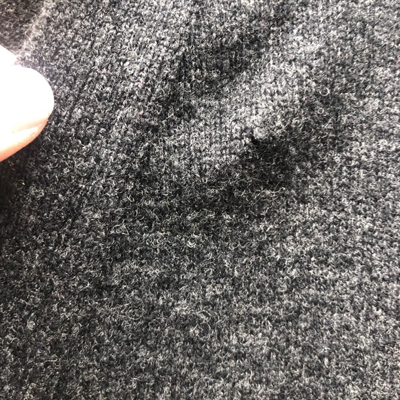 Harry Potter universal studios lambs wool cardigan, gray, GUC - Picture 8 of 8